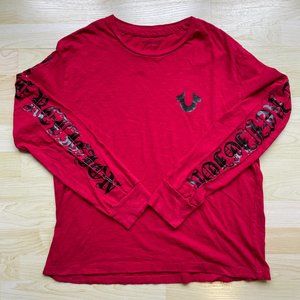 True Religion Men's T-Shirt Long Sleeve Large (L)
